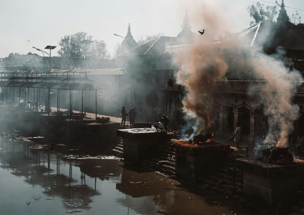 Cremation In Pashupatinath Temple